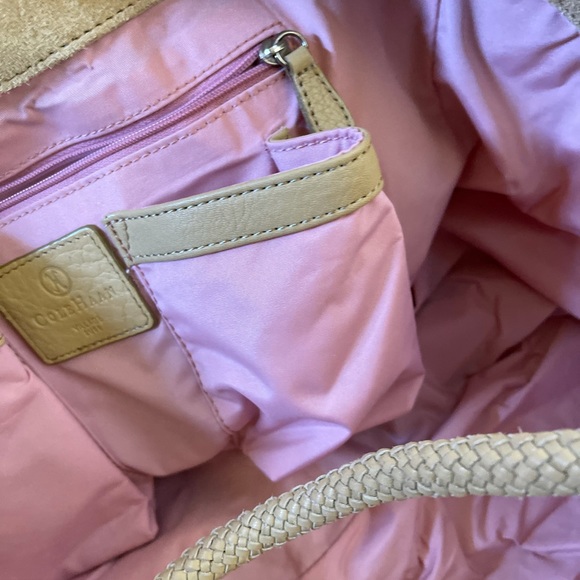 Cole Haan leather diaper bag w/ waterproof lining - Picture 9 of 16